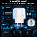 Enchufe Inteligente WiFi – Monitoriza el Consumo y Contrólalo Todo desde la App