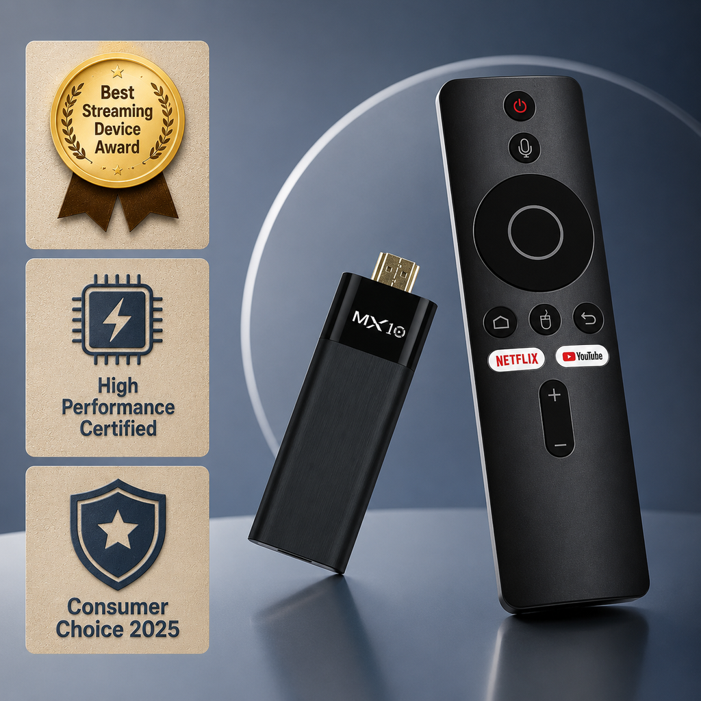 TV Stick 4K Ultra HD Dual Band 5G Wi-Fi HDMI Plug & Play