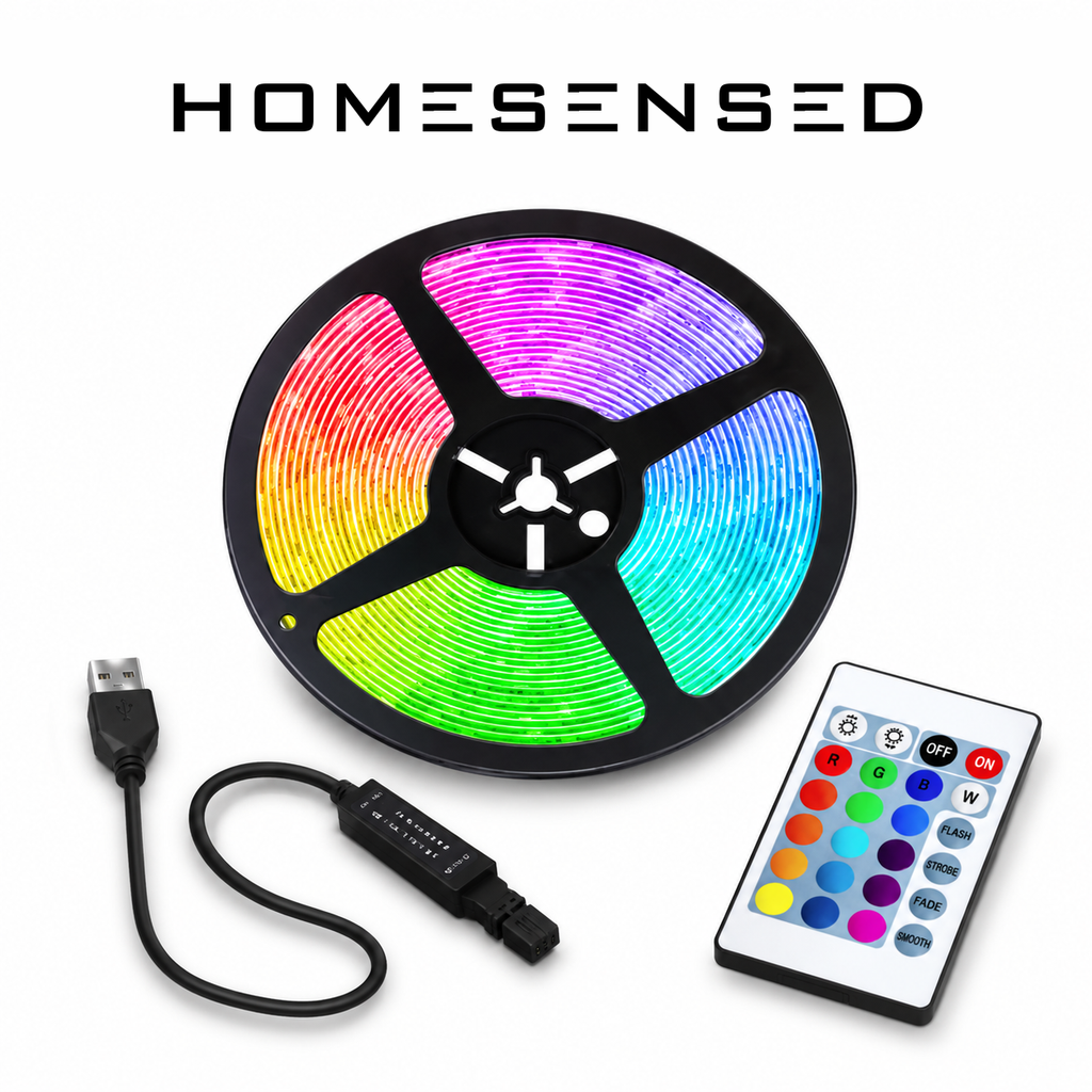 Striscia LED RGB per TV 5M  Sync Musica, App e Telecomando